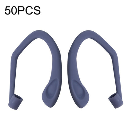 50PCS EG40 For Apple Airpods Pro Sports Wireless Bluetooth Earphone Silicone Non-slip Ear Hook(Purple) - Anti-lost & Holder by buy2fix | Online Shopping UK | buy2fix