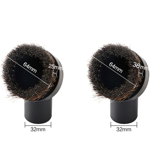 5PCS For Midea Vacuum Cleaner Accessories Horsehair Brush Head, Bristles Length: 25mm - For Midea Accessories by buy2fix | Online Shopping UK | buy2fix