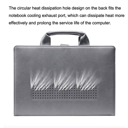 Laptop Bag Protective Case Tote Bag For MacBook Pro 15.4 inch, Color: Dark Gray by buy2fix