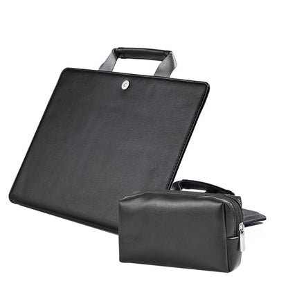 Laptop Bag Protective Case Tote Bag For MacBook Pro 15.4 inch, Color: Black + Power Bag by buy2fix
