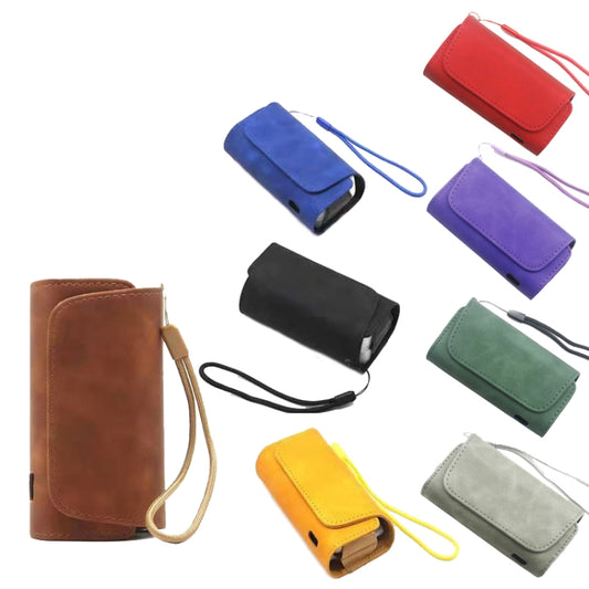 Leather Shockproof Electronic Cigarette Storage Protective Case For IQO 3.0(Green) - E Cigarette Accessories by buy2fix | Online Shopping UK | buy2fix