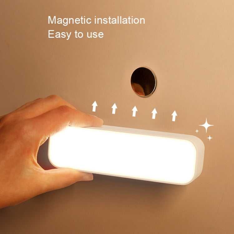 D6 Smart Charging Home Wireless Cabinet Sensor Light, Battery Capacity: 3000 mAh(Yellow Light) - Sensor LED Lights by buy2fix | Online Shopping UK | buy2fix