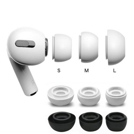 4 Sets / 12pcs In-Ear Headphones Silicone Earphone Earbud Case For AirPods  Pro / Pro 2(White) - Earmuff & Pad by buy2fix | Online Shopping UK | buy2fix