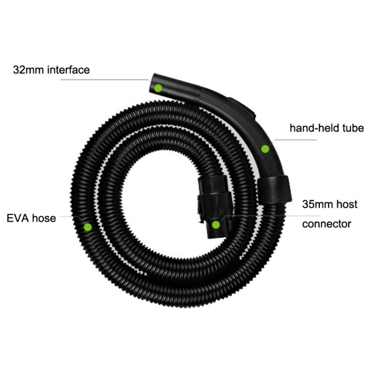 For Midea QW12T-05F / 05E / VC35J-10AC Vacuum Cleaner Accessories Threaded Hose - For Midea Accessories by buy2fix | Online Shopping UK | buy2fix