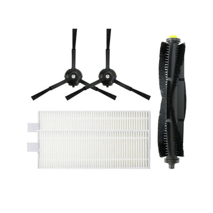 Main Brush +2 Filters+2 Side Brushes For 360 X100/X100 MAX Robot Vacuum Accessories - Other Accessories by buy2fix | Online Shopping UK | buy2fix