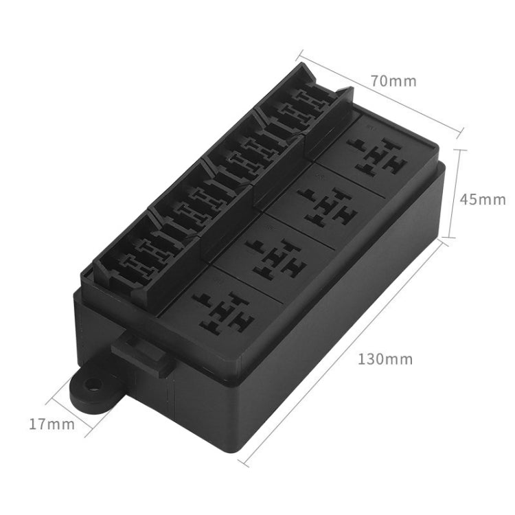 TF008-10 24V 4Pin Relay Car RV Radiography Sound Modified Electromagnetic Insurance Box - Relays by buy2fix | Online Shopping UK | buy2fix