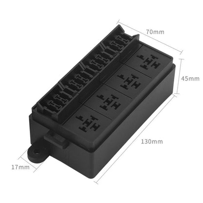 TF008-10 24V 4Pin Relay Car RV Radiography Sound Modified Electromagnetic Insurance Box - Relays by buy2fix | Online Shopping UK | buy2fix
