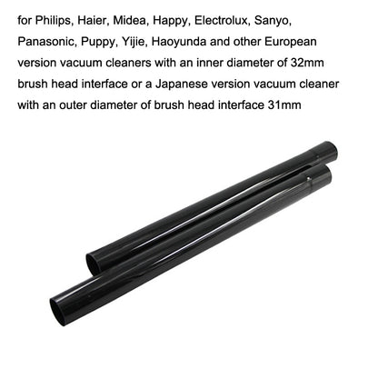 5PCS For Philips / Midea Vacuum Cleaner Accessories Straight Pipe Connecting Pipe - For Philips Accessories by buy2fix | Online Shopping UK | buy2fix