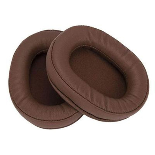 2 PCS Headset Sponge Earmuffs For SONY MDR-7506 / V6 / 900ST, Color: Brown Stitching - Earmuff & Pad by buy2fix | Online Shopping UK | buy2fix