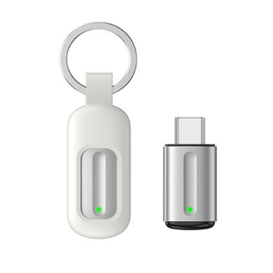 Ocrustar Capsule Mobile Phone Infrared Universal Remote Control, Color: 3-in-1 iOS/Hongmeng/Android Type-C (Silver) - Universal by Ocrustar | Online Shopping UK | buy2fix