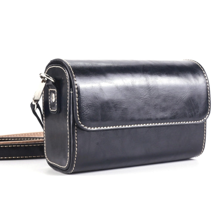 For Canon G7X3 / G5X2 / Sony ZV1RX1007 / RICOH GR3 Camera Leather Case(Black) by buy2fix