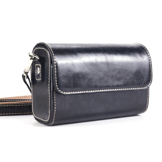 For Canon G7X3 / G5X2 / Sony ZV1RX1007 / RICOH GR3 Camera Leather Case(Black) by buy2fix
