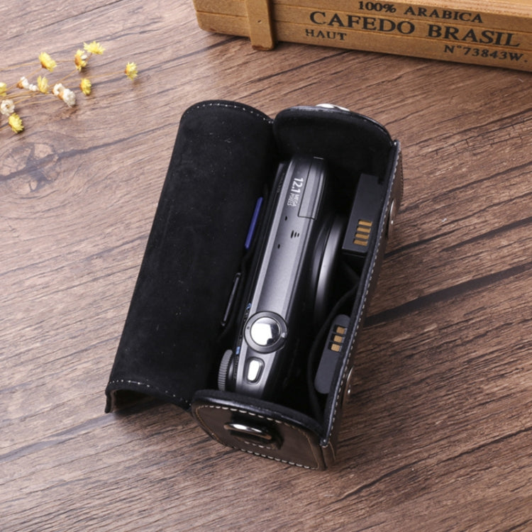 For Canon G7X3 / G5X2 / Sony ZV1RX1007 / RICOH GR3 Camera Leather Case(Black) by buy2fix