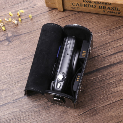 For Canon G7X3 / G5X2 / Sony ZV1RX1007 / RICOH GR3 Camera Leather Case(Black) by buy2fix