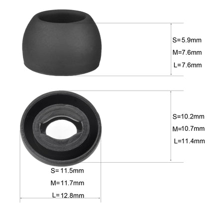 6 PCS Silicone Earplugs For TWS Samsung Galaxy Buds Pro( Large Purple) - Anti-dust & Ear Caps by buy2fix | Online Shopping UK | buy2fix