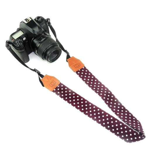 Multi-color Shoulder Neck Strap SLR Retro Camera Shoulder Strap(Wine Red) - Camera Strap by buy2fix | Online Shopping UK | buy2fix