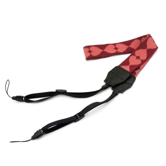 2PCS Cute Love Halter Neck Micro Single Card Machine SLR Camera Strap - Camera Strap by buy2fix | Online Shopping UK | buy2fix