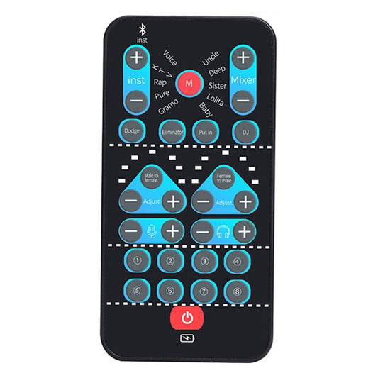 M10  Mobile Computer Sound Card Mini Voice Changer K Song Recording Bluetooth Voice Changer - Live Sound Effects Processors by buy2fix | Online Shopping UK | buy2fix
