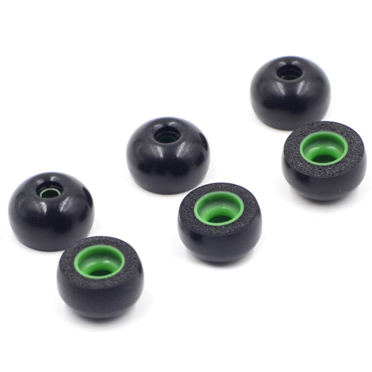 6 PCS Memory Foam Earplugs For TWS Jabra Elite 65T Sony WF-1000XM3 Real Wireless Headset Medium - Anti-dust & Ear Caps by buy2fix | Online Shopping UK | buy2fix