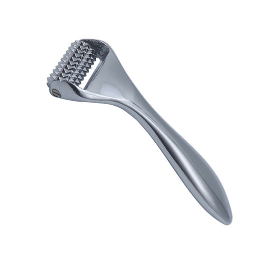 Face Slimming Instrument Roller Metal Barbed Facial Massager(Silver) - Massage & Relaxation by buy2fix | Online Shopping UK | buy2fix