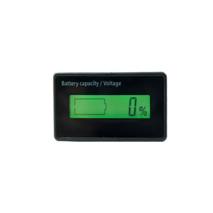 L6133 LCD Electric Motorcycle Power Display, Style: Button Rear Green Backlight - Electrical Instruments by buy2fix | Online Shopping UK | buy2fix