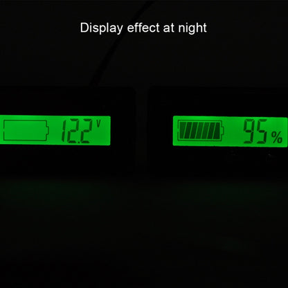 L6133 LCD Electric Motorcycle Power Display, Style: Internal Blue Backlight - Electrical Instruments by buy2fix | Online Shopping UK | buy2fix