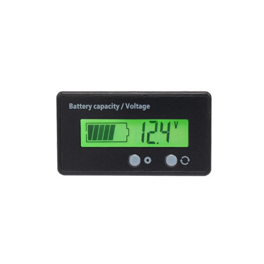 L6133 LCD Electric Motorcycle Power Display, Style: Button Front Green Backlight - Electrical Instruments by buy2fix | Online Shopping UK | buy2fix