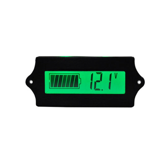 L6133 LCD Electric Motorcycle Power Display, Style: Internal Green Backlight - Electrical Instruments by buy2fix | Online Shopping UK | buy2fix