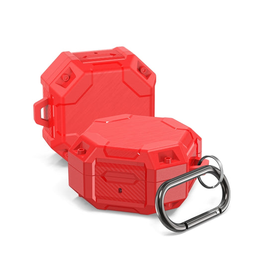 TPU Bluetooth Earphone Case For Samsung Galaxy Buds Live/Buds Pro(Red) - Samsung Earphone Case by buy2fix | Online Shopping UK | buy2fix