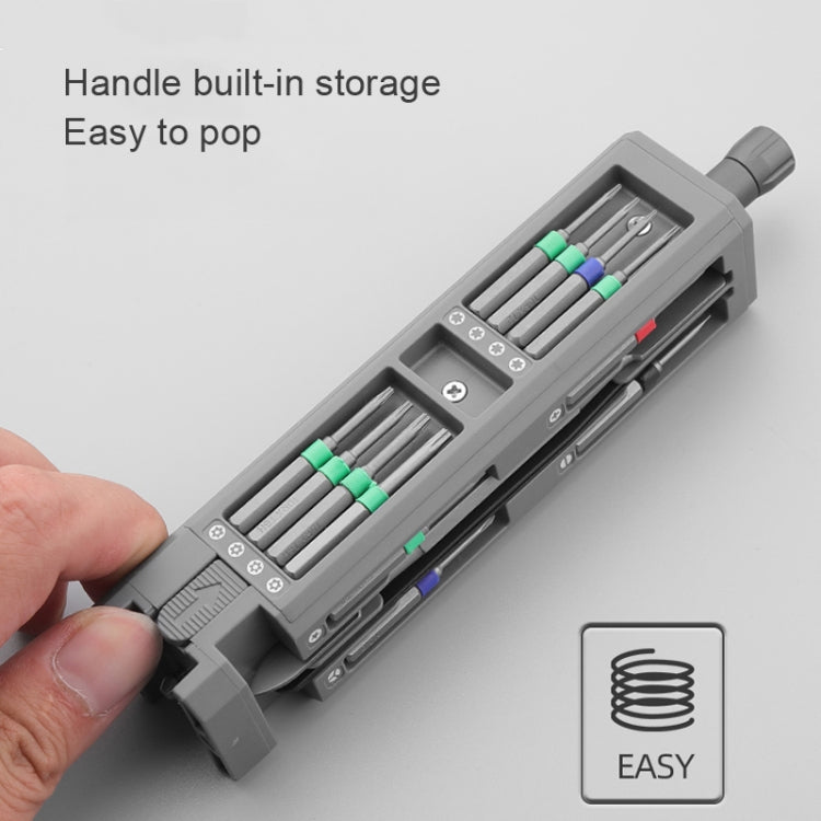GREENER Screw Knife Set Disassembling Maintenance Tool, Series: 40 In 1 Double Aluminum Barrel - Screwdriver Set by buy2fix | Online Shopping UK | buy2fix