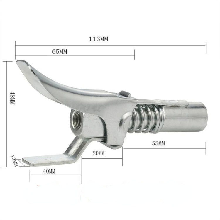 10000PSI Grease Coupler Coupling End Fitting 1/8 Inch NPT Adapter Connector ,Style: Plastic Shell Package - Other Tools by buy2fix | Online Shopping UK | buy2fix