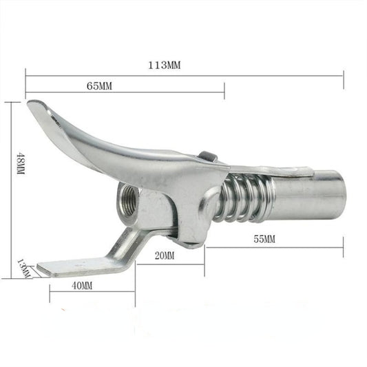 10000PSI Grease Coupler Coupling End Fitting 1/8 Inch NPT Adapter Connector ,Style: Plastic Shell Package - Other Tools by buy2fix | Online Shopping UK | buy2fix
