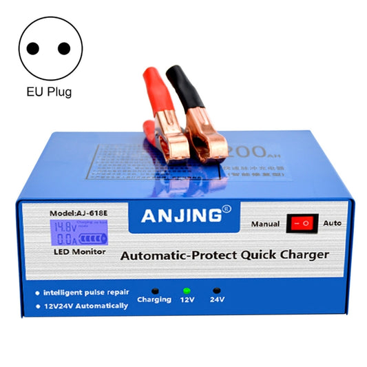 ANJING AJ-618E Battery Charger Car Battery Repairer, Model: EU Plug - Battery Charger by buy2fix | Online Shopping UK | buy2fix