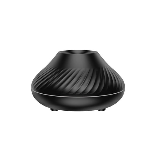 DQ705 Volcanic Flame Aroma Diffuser Essential Oil Lamp Air Humidifier with Color Night Light(Black) - Air Purifiers & Accessories by buy2fix | Online Shopping UK | buy2fix