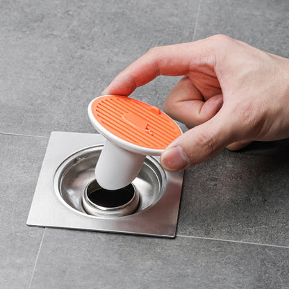 Sewer Deodorant Magnetic Suction Floor Drain Cover, Size: 3cm (Orange) - Filters by buy2fix | Online Shopping UK | buy2fix