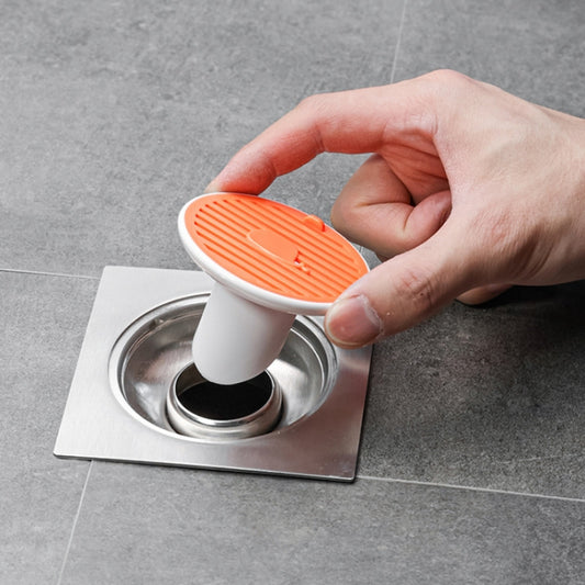 Sewer Deodorant Magnetic Suction Floor Drain Cover, Size: 3cm (Orange) - Filters by buy2fix | Online Shopping UK | buy2fix