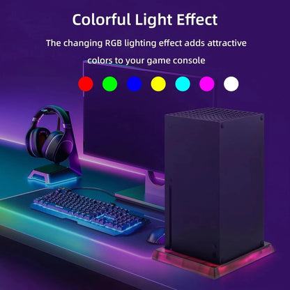 Game Console Symphony Cooling Base For Microsoft Xbox Series X/S(RGB Cooling Base) - Holder by buy2fix | Online Shopping UK | buy2fix