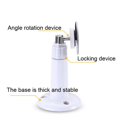 2 PCS 360 Degree Rotation PTZ Bracket Wall Mounted  Stand For Xiaomi Mijia 1080P Camera - Mounting Bracket by buy2fix | Online Shopping UK | buy2fix