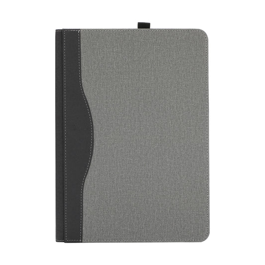 Leather All-inclusive Anti-drop Protective Case For Microsoft Surface Laptop Studio(Cotton Cloth Texture-Light Gray) - Screen & Keyboard Cover by buy2fix | Online Shopping UK | buy2fix