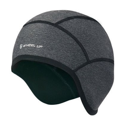 WHEEL UP 7255 Ooutdoor Warm Skiing Cycling Headgear Hiking Hat, Color: Deep Gray (no Hole) by WHEEL UP