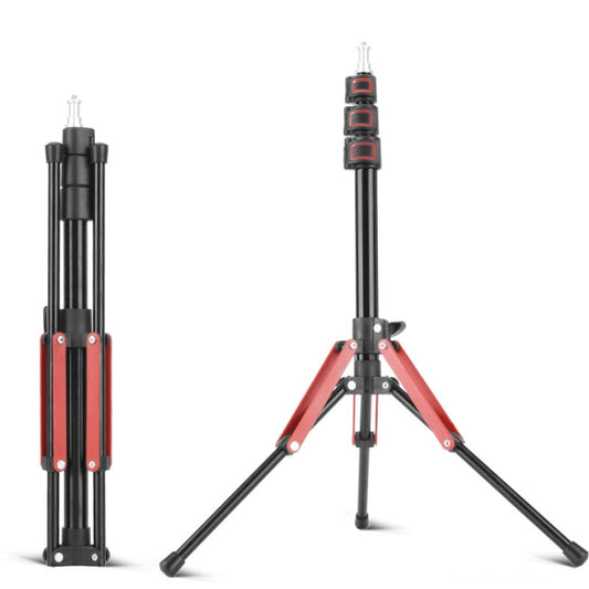 Aluminum Alloy Folding Mobile Phone Stand Live Selfie Floor Stand(Red) - Stand by buy2fix | Online Shopping UK | buy2fix