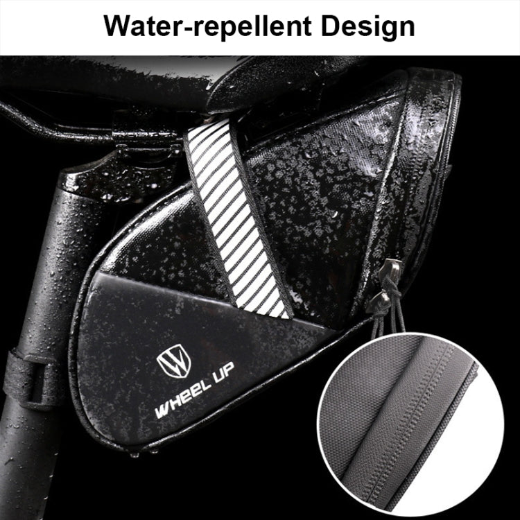 WHEEL UP C16 Outdoor Cycling Waterproof Cushion Bag Bicycle Tail Bag, Size: S by WHEEL UP