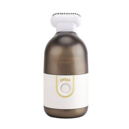 Desktop Mini Rechargeable Handheld Vacuum Cleaner(White) by buy2fix