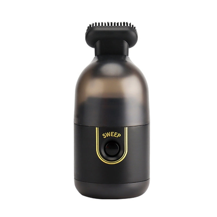 Desktop Mini Rechargeable Handheld Vacuum Cleaner(Black) by buy2fix