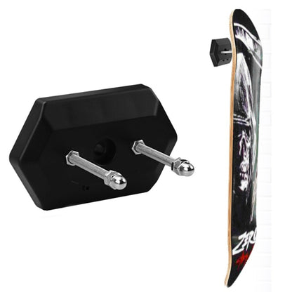 Wall Mount Skateboard Stand For Skateboard Deck Display and Storage(Black) - Accessories & Parts by buy2fix | Online Shopping UK | buy2fix