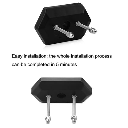 Wall Mount Skateboard Stand For Skateboard Deck Display and Storage(Black) - Accessories & Parts by buy2fix | Online Shopping UK | buy2fix