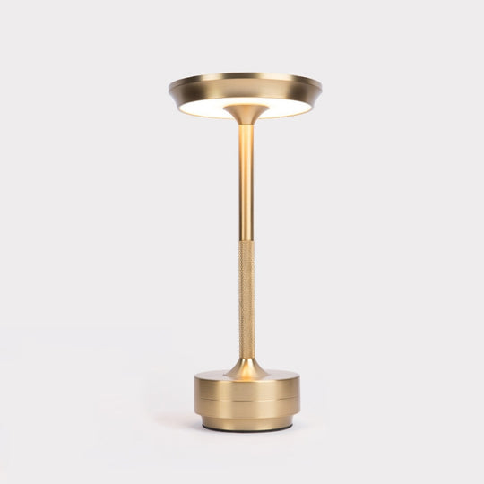 Rechargeable Desk Lamp Removable Desk Lamp Bar Atmosphere Night Light(Gold)