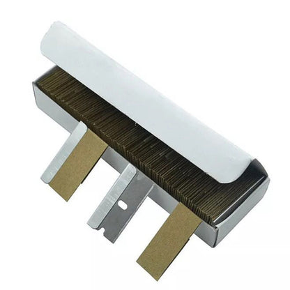 100 PCS A25 Car Film Mobile Phone Screen Auxiliary Tool Single Sided Stainless Steel Blade by buy2fix