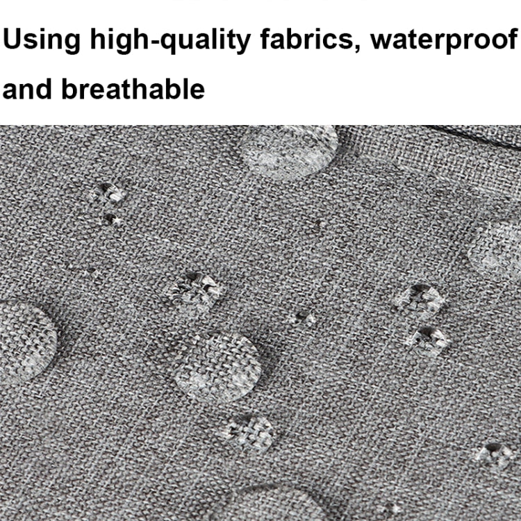 ST01 Large-Capacity Waterproof Shock-Absorbing Laptop Handbag, Size: 14.1-15.4 inches(Navy Blue) by buy2fix