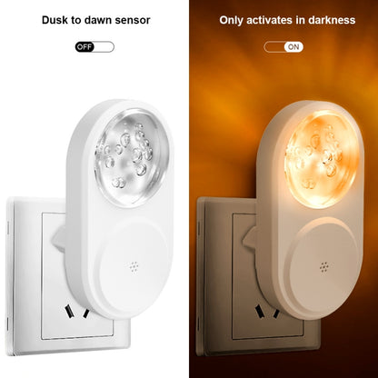 2 PCS Smart LED Light Control Night Light RGB Colorful Atmosphere Light with Sleeping Light(EU Plug) - Sensor LED Lights by buy2fix | Online Shopping UK | buy2fix